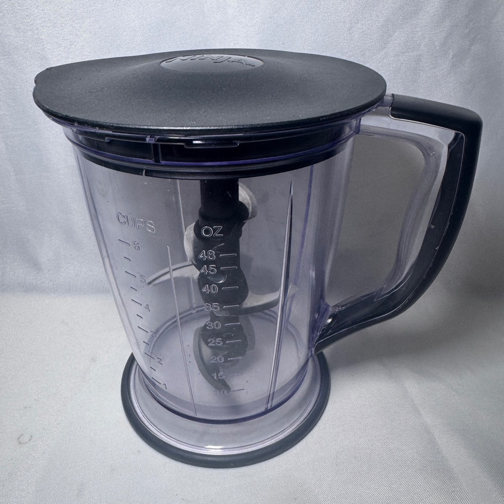 Ninja 48oz Master Prep Pitcher Replacement 6-Blade Assembly Storage Lid QB1004